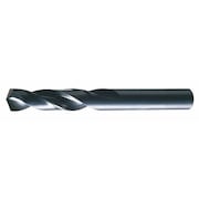 CLE-LINE Screw Machine Drill Bit, #30 Size, 135  Degrees Point Angle, High Speed Steel, Black Oxide Finish C23530