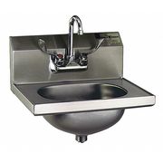 EAGLE GROUP Hand Sink, Wall, 18-7/8 In. L, 14-3/4 In. W HSA-10-FW