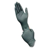 Ansell Disposable Gloves, Nitrile, Powder Free, Green, XL, 50 PK DFK-608-XL