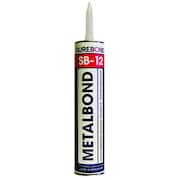 Surebond Metalbond, 10.3 oz, Cartridge, Aluminum Gray, Naptha Base SB-12