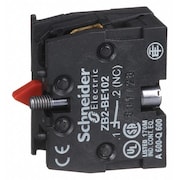 SCHNEIDER ELECTRIC Pendent Contact Block, 1NC SlowBreak, 22mm ZB2BE102