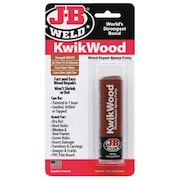 J-B Weld Putty 1 oz Size, Stick Brown KwikWood 8257