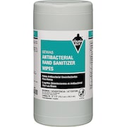 TOUGH GUY Antimicrobial Hand Sanitizing Wipes, 6 x 8", 85 Wipes 5EWA5