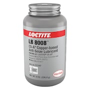 Loctite Anti-Seize Lubricant, Copper Base, 8 oz, Brush-Top Can LB 8008, C5-A 234263