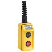 SQUARE D NO/NC Yellow Pendant Control Station 9001BW95Y