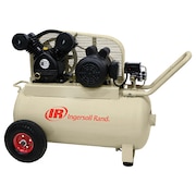 Ingersoll-Rand Portable Air Compressor, 20gal, Horizontal P1.5IU-A9-H Horizontal Garage Mate