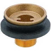 Zoro Select Urinal Spud, 1 1/4 x 3/4", Brass/Rubber SP-1275