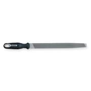 CRESCENT NICHOLSON 12" Mill Single Cut Bastard File with Ergonomic Handle 21842HNN