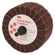 Scotch-Brite Flap Wheel, Roloc, Interleaf, 2.5x1.25, 80G FN510079273