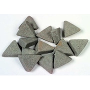 Raytech Ceramic Media, Triangle, 5/16" x 7/8" 41-313
