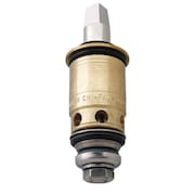 Chicago Faucet LH Quaturn Cartridge, Material Brass 1-100XTJKABNF