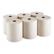 Georgia-Pacific enMotion Hardwound Paper Towels, 1 Ply, Continuous Roll Sheets, 700 ft, Brown, 6 PK 89440