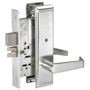 YALE Lever Lockset, Mechanical, Privacy, Grade 1 AUCN8802FL x 626