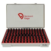 Vermont Gage Pin Gage Set, Minus, 0.501-0.625 In, Black 901200600