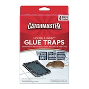 Catchmaster Glue Trap, 5-1/4 In. L, 3-1/2 In. W, PK4 104