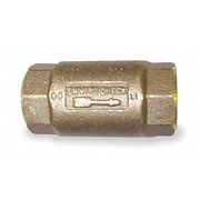 Campbell 1" FNPT Lead Free Brass Spring Check Valve 4031E