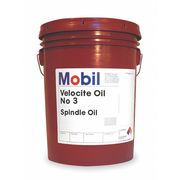 Mobil Velocite 3, Spindle Oil, ISO Grade 2, Mineral, 5 gal Container 103866