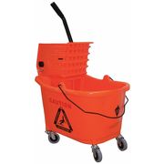 Unger Mop Dual Bucket with Side Wringer 4 gal. COMSG Gray