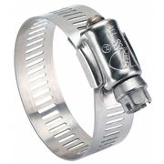 Zoro Select Hose Clamp, 5 to 7 In, SAE 104, SS, PK10, Hose Clamp Band Width: 9/16 in 63104