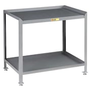 LITTLE GIANT Workstation, 2-Shelf, 24 x 48" SW-2448-LL