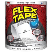 Flex Seal Rubberized Tape, White, 4" TFSWHTR0405