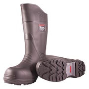 Tingley Flite Composite-Toe Rubber Boots, Aerex 1.5.5, Hardened Rubber, 15 in H, Black, Men's, Size 9 27251