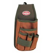 Bucket Boss Tool Pouch, Tool Pouch, Green, Polyester, 5 Pockets 54170