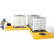 Ultratech IBC Containment Unit, 355 gal Spill Capacity, Polyethylene 1126