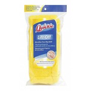 Quickie Universal Flat Spray Mop, 28 oz Dry Wt, Quick Change Connection, Yellow, Polyester 76M