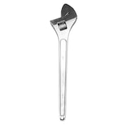 Westward Adjustable Wrench, 24" Nominal L, Steel 53KA29
