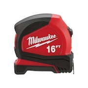 Milwaukee Tool 16' Compact Tape Measure 48-22-6616