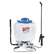Solo 4 gal. Clean line Backpack Sprayer, HDPE Tank, Fan Spray Pattern, 48" Hose Length 315-A