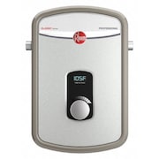 Rheem 208/240VAC, Both Electric Tankless Water Heater, General Purpose, 59 Degrees to 140 Degrees F RTEX-11