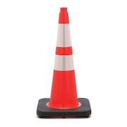 Zoro Select Traffic Cone, 10 lb., Orange Cone Color RS70045SR3M64