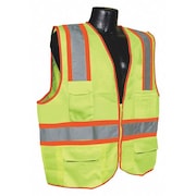 Condor High Visibility Vest, Yellow/Green, L 53YM50