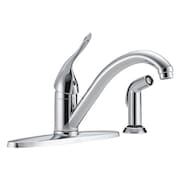 DELTA 8" Mount, Commercial 3 and 4 Hole Kitchen Faucet 400LF-HDF