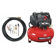 Porter-Cable 6-Gallon Oil-Free Pancake Compressor Kit C2002-WK