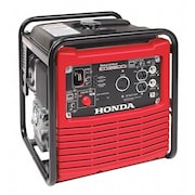 Honda Portable Inverter Generator, Gasoline, 2500 Rated, 2800 Surge, Recoil Start, 120VAC, 23.3 EG2800IXA
