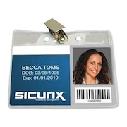 Sicurix ID Badge Holder, Horizontal, PK50 67850