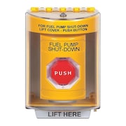 Safety Technology International Fuel Pump Shutdown Push Button, 2-7/8" D SS2279PS-EN
