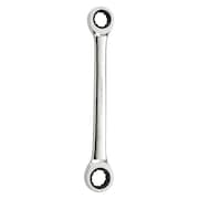 WESTWARD Ratcheting Box End Wrench, 7-1/2" L 54PP65