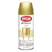 Krylon Metallic Spray Paint, Gold Metallic, Metallic, 11 oz K01706007