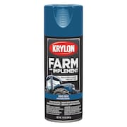 Krylon Spray Paint, Ford Blue, High-Gloss, 12 oz K01936008