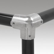 Hollaender Structural Pipe Fitting, Side Outlet Elbow, Aluminum, 1 in Pipe Size, 32510 lb Tensile Strength 9-6