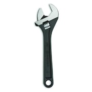 CRESCENT Adjustable Wrench, 6" Nominal Length AT26VS