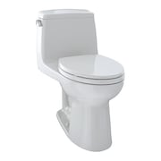 Toto Toilet, 1.28 gpf, E-Max, Floor Mount, Elongated, Colonial White MS854114EL#11
