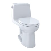 Toto Toilet, 1.28 gpf, E-Max, Floor Mount, Elongated, Cotton MS854114E#01