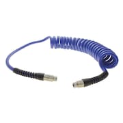 Atp Coiled Air Hose, 1/4" ID x 12 ft. TT-14-15-NB-RS