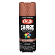 Krylon Metallic Spray Paint, Copper, Metallic, 12 oz K02768007