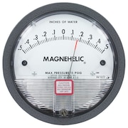 Dwyer Instruments Differential Pressure Gauge, Metal 2301